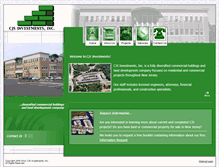 Tablet Screenshot of cjsinvestments.com
